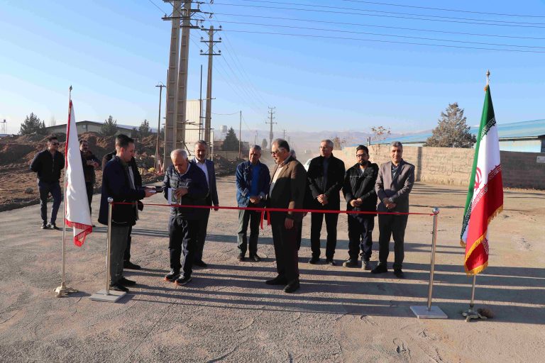 آیین افتتاح پروژه مسیر مجتمع