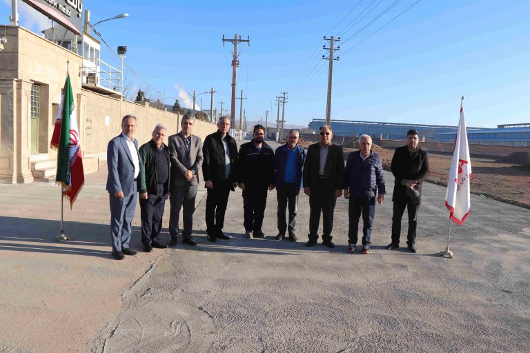 آیین افتتاح پروژه مسیر مجتمع