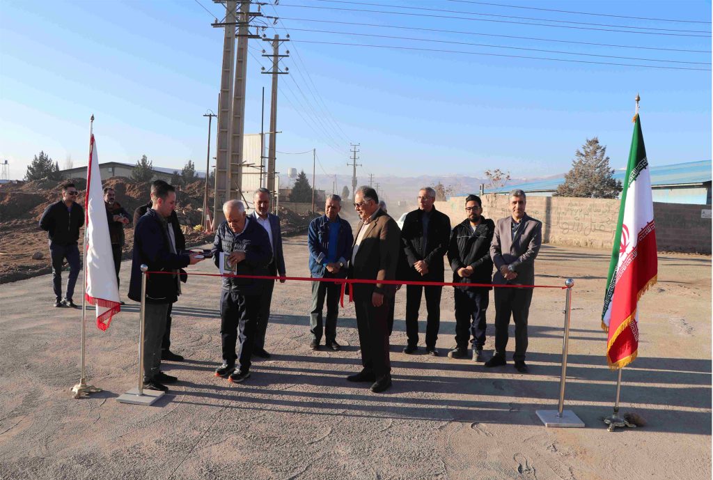 آیین افتتاح پروژه مسیر مجتمع